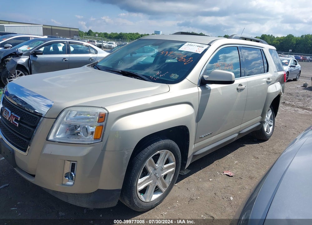 2010 GMC TERRAIN SLE-2 VIN: 2CTFLDEY7A6277104