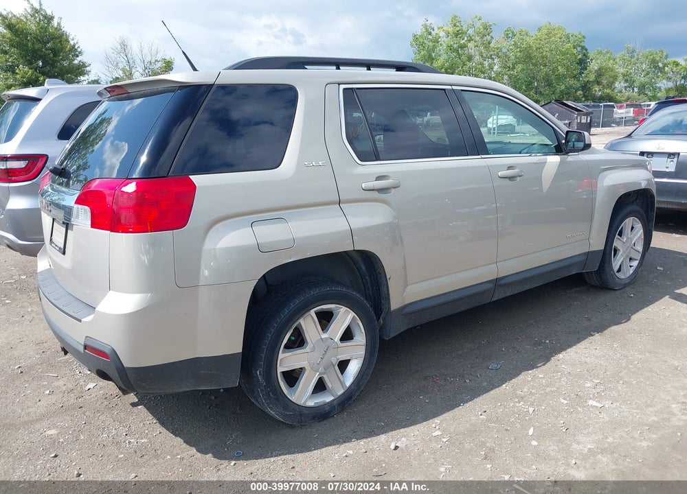 2010 GMC TERRAIN SLE-2 VIN: 2CTFLDEY7A6277104
