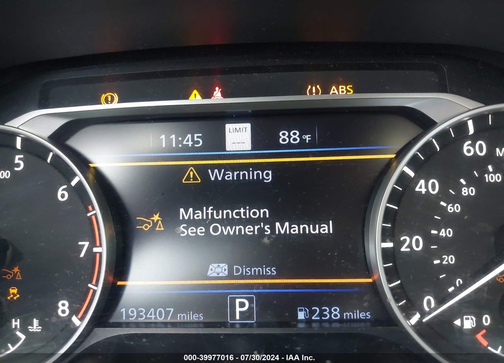 2019 NISSAN ALTIMA 2.5 SL VIN: 1N4BL4EVXKC176671