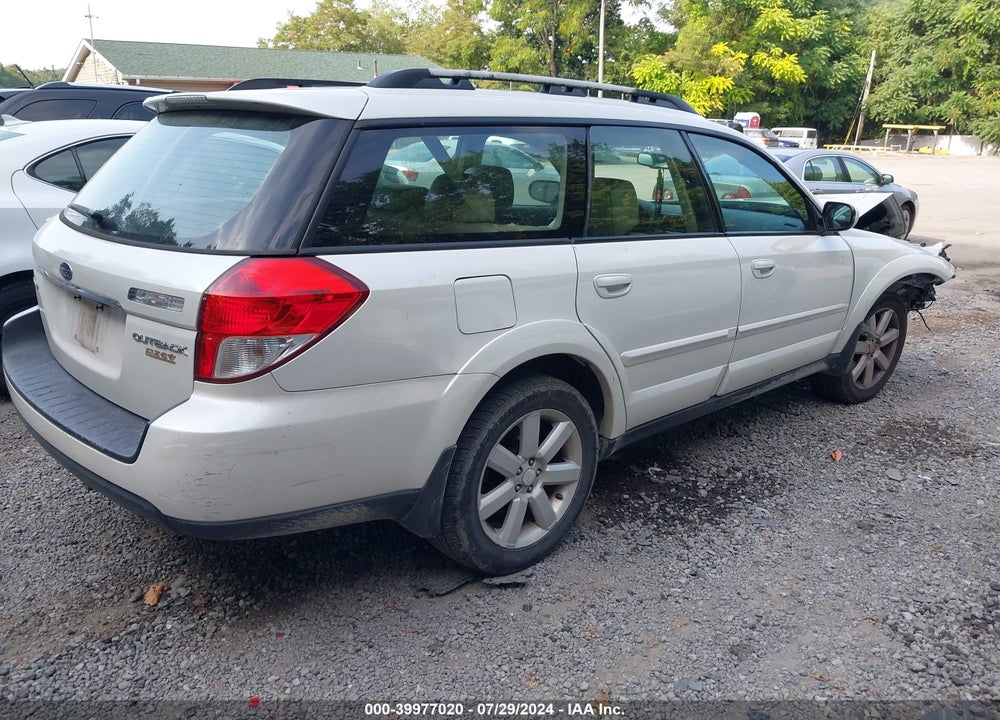 2008 SUBARU OUTBACK 2.5I LIMITED/2.5I LIMITED L.L. BEAN EDITION VIN: 4S4BP62C187358480