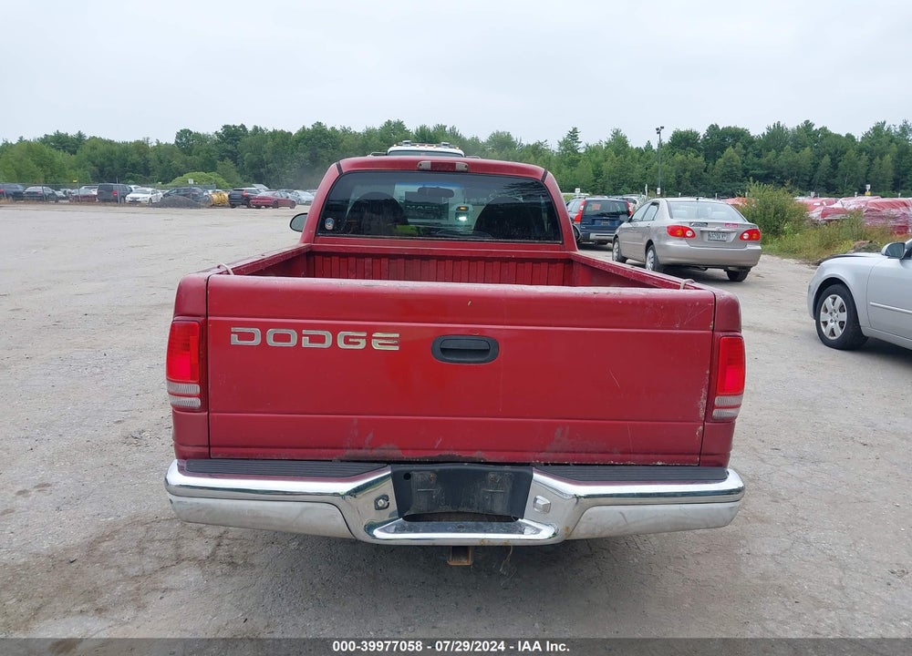1998 DODGE DAKOTA SLT/SPORT VIN: 1B7FL26X2WS666274