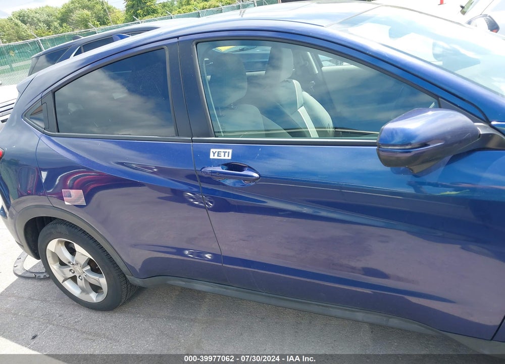 2017 HONDA HR-V EX VIN: 3CZRU6H51HM712910