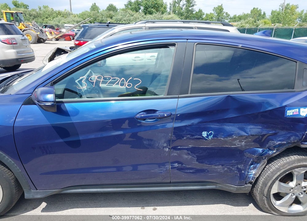 2017 HONDA HR-V EX VIN: 3CZRU6H51HM712910