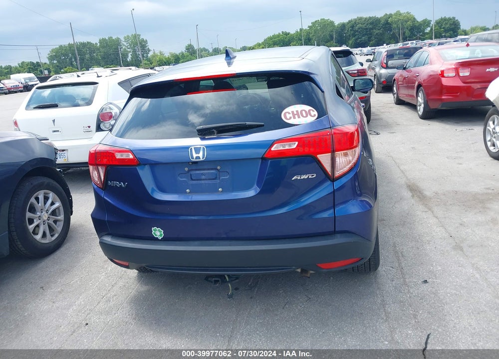 2017 HONDA HR-V EX VIN: 3CZRU6H51HM712910
