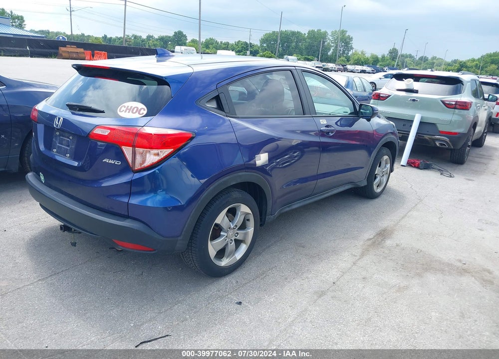 2017 HONDA HR-V EX VIN: 3CZRU6H51HM712910