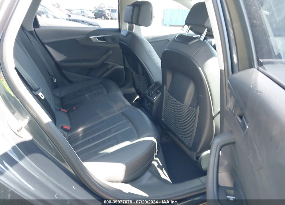2019 AUDI A4 40 TITANIUM PREMIUM VIN: WAUGMAF4XKN018415