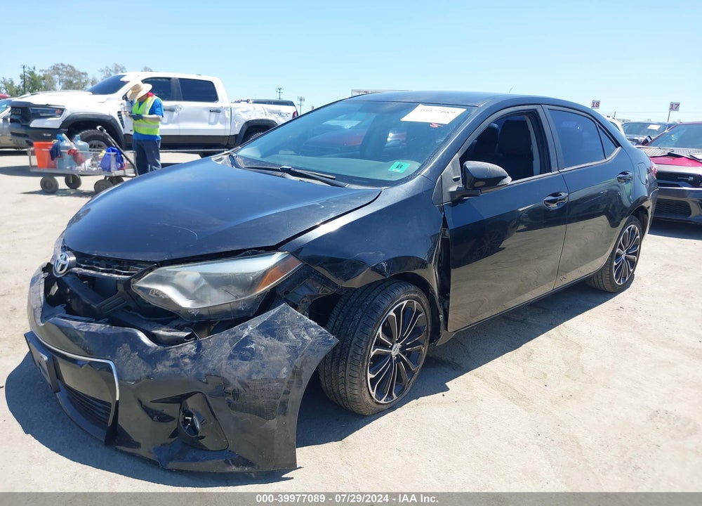 2016 TOYOTA COROLLA S PLUS VIN: 5YFBURHE3GP450873