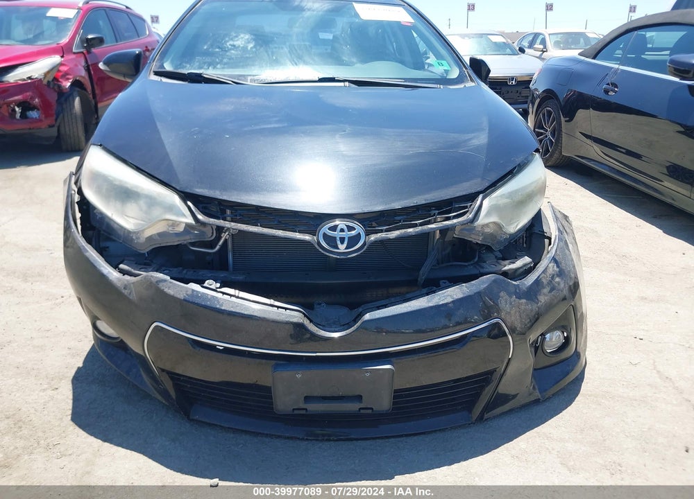2016 TOYOTA COROLLA S PLUS VIN: 5YFBURHE3GP450873