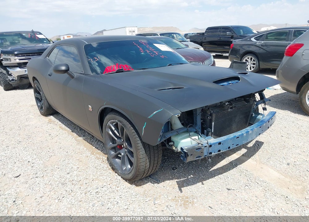 2021 DODGE CHALLENGER R/T SCAT PACK VIN: 2C3CDZFJ7MH513287