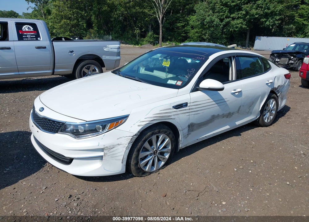 2016 KIA OPTIMA EX VIN: 5XXGU4L36GG090375