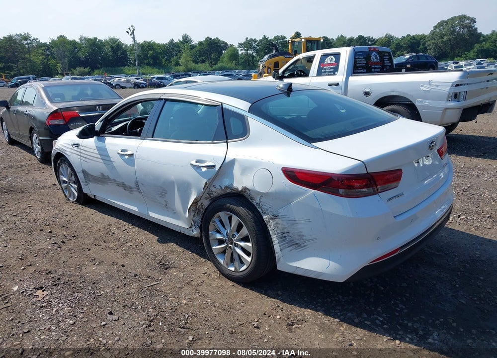 2016 KIA OPTIMA EX VIN: 5XXGU4L36GG090375