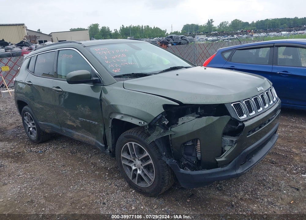 2018 JEEP COMPASS LATITUDE 4X4 VIN: 3C4NJDBB8JT252558