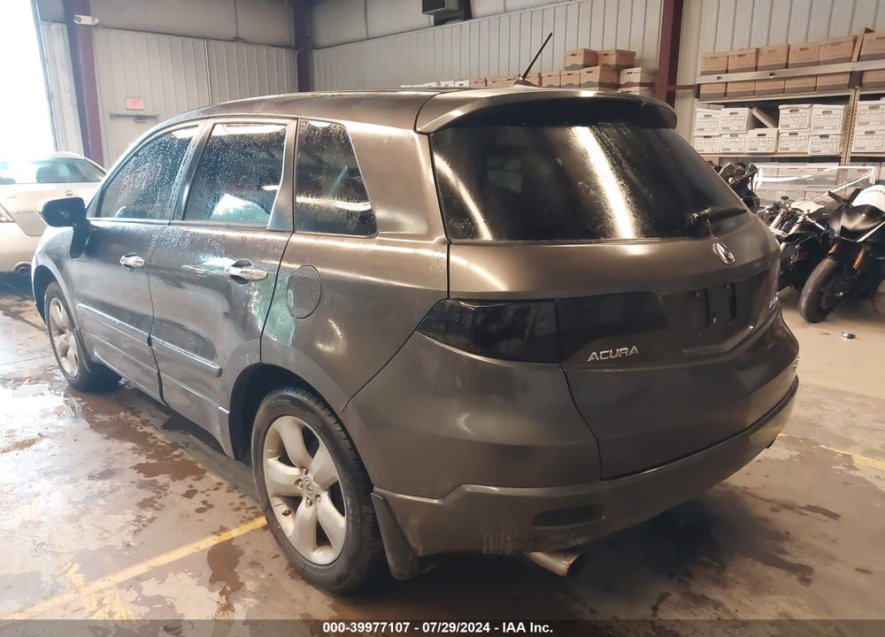 2009 ACURA RDX VIN: 5J8TB18539A007692