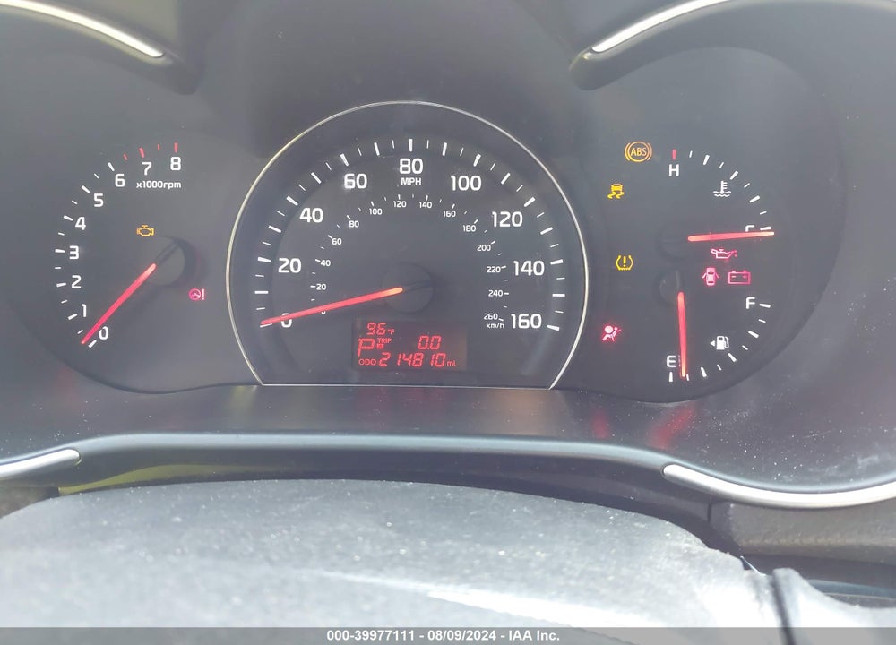 2014 KIA SORENTO LX VIN: 5XYKT3A66EG549823
