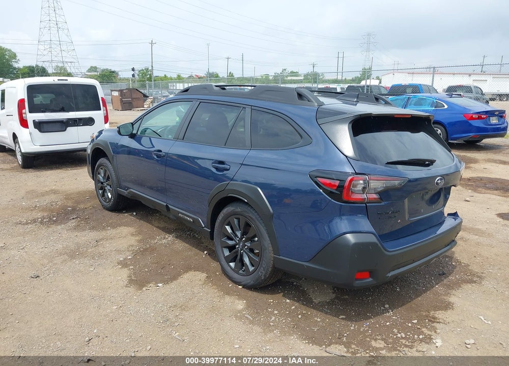 2024 SUBARU OUTBACK ONYX EDITION VIN: 4S4BTALC8R3201390