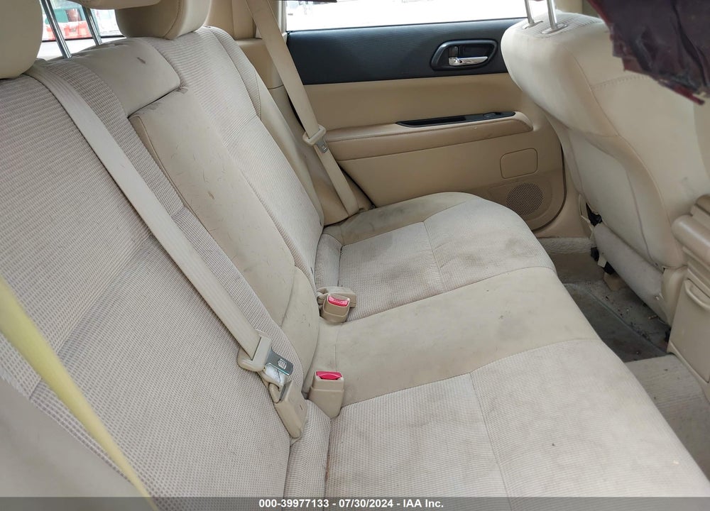 2007 SUBARU FORESTER 2.5X VIN: JF1SG65697H741513