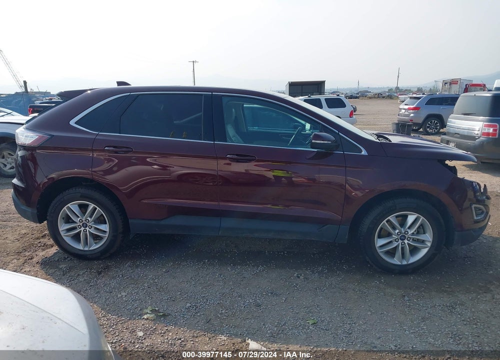 2017 FORD EDGE SEL VIN: 2FMPK4J96HBB05192