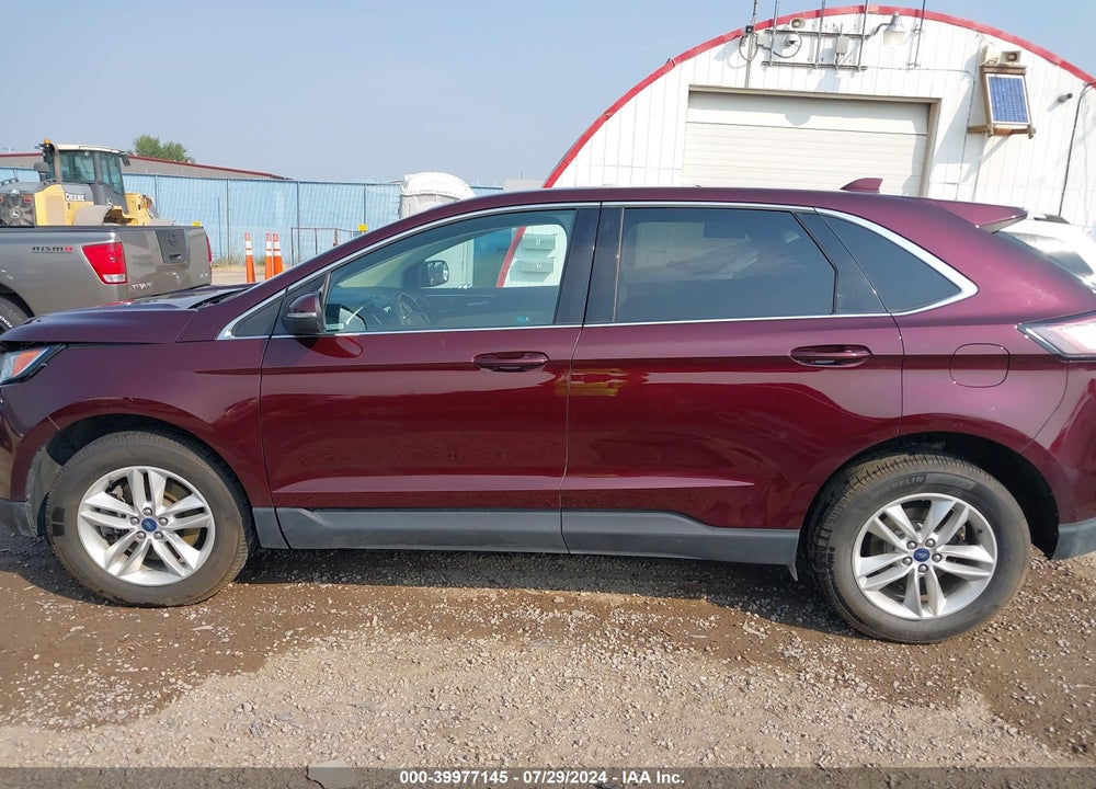 2017 FORD EDGE SEL VIN: 2FMPK4J96HBB05192