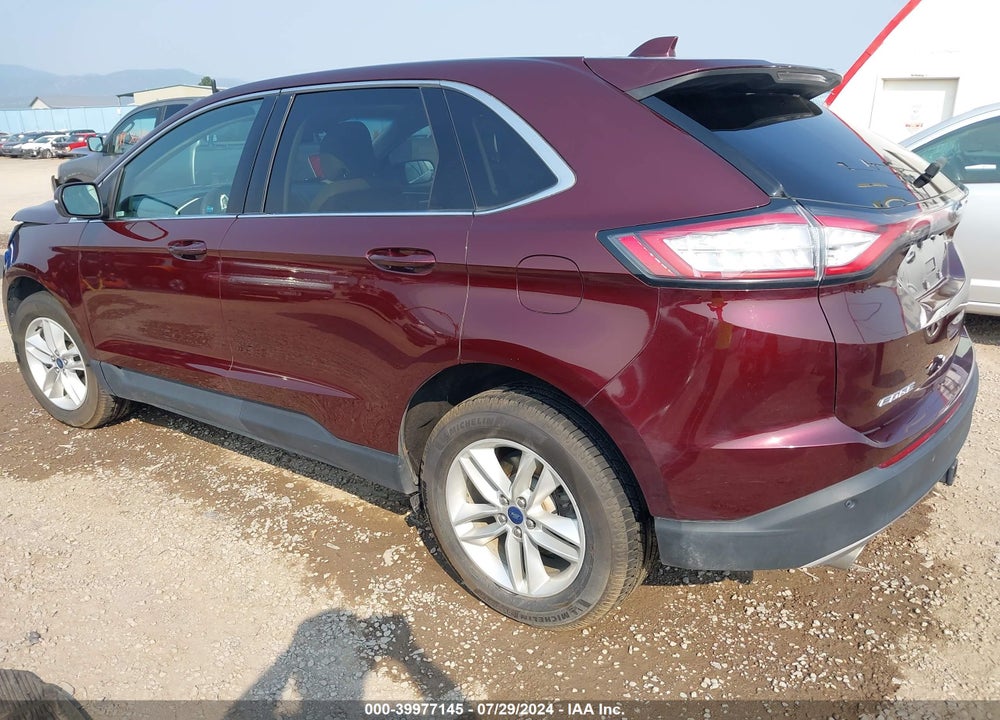 2017 FORD EDGE SEL VIN: 2FMPK4J96HBB05192