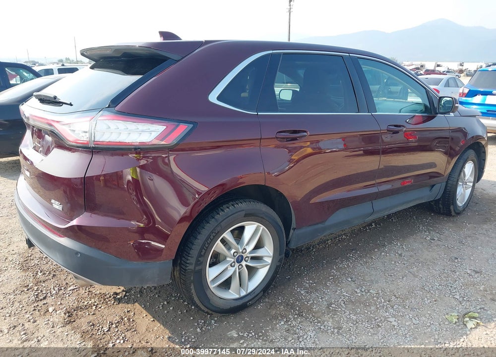 2017 FORD EDGE SEL VIN: 2FMPK4J96HBB05192