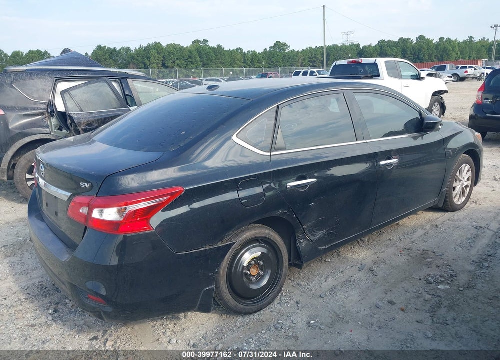 2019 NISSAN SENTRA SV VIN: 3N1AB7AP9KY367042