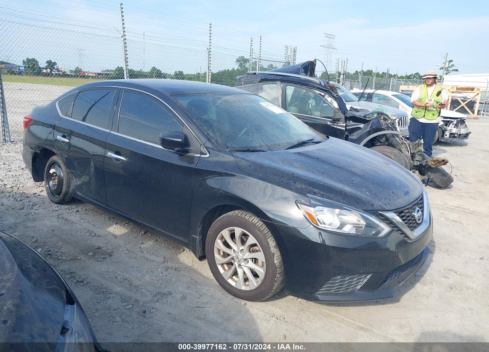 2019 NISSAN SENTRA SV VIN: 3N1AB7AP9KY367042
