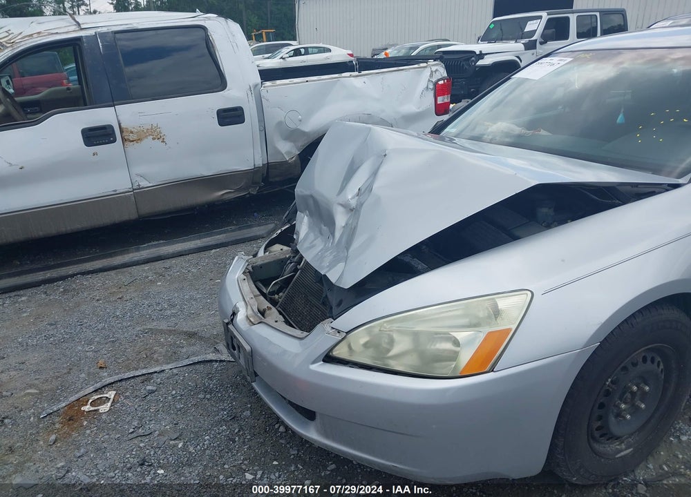 2003 HONDA ACCORD 2.4 LX VIN: 1HGCM56493A021633