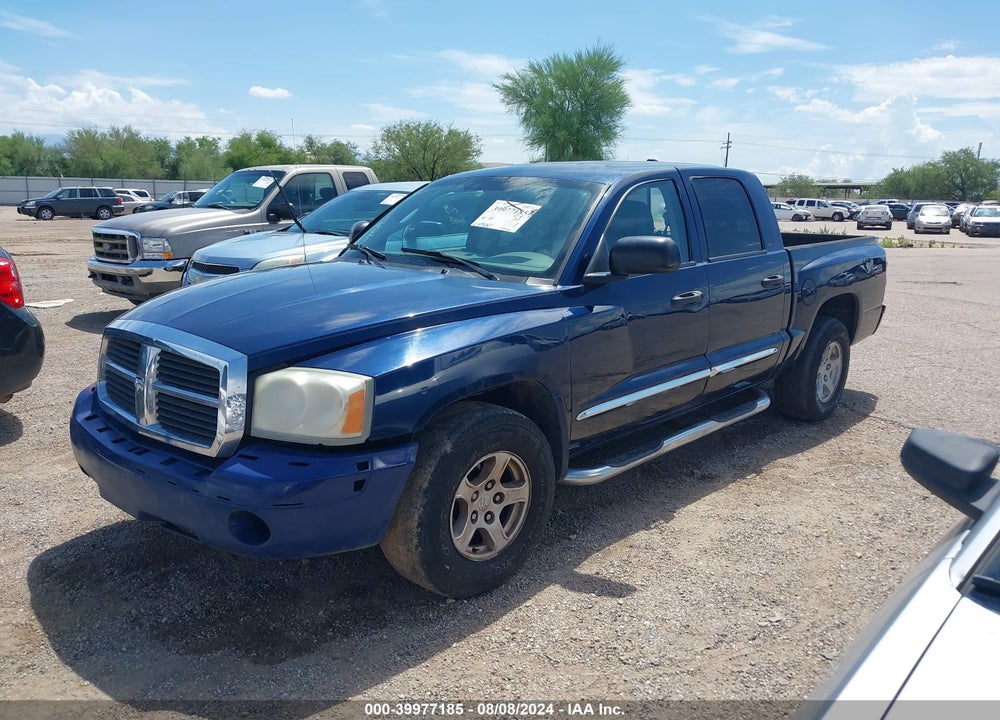 2005 DODGE DAKOTA LARAMIE VIN: 1D7HE58N25S189057