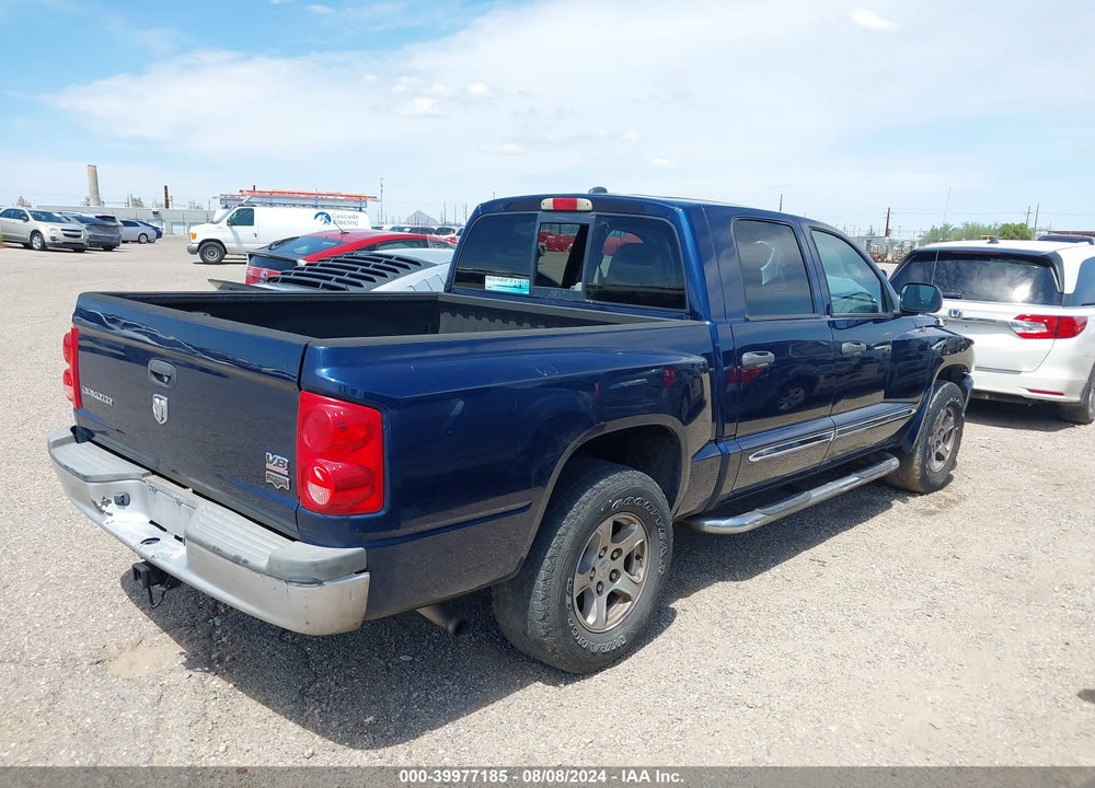 2005 DODGE DAKOTA LARAMIE VIN: 1D7HE58N25S189057