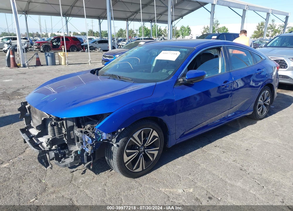 2017 HONDA CIVIC EX-L VIN: 2HGFC1F7XHH630533