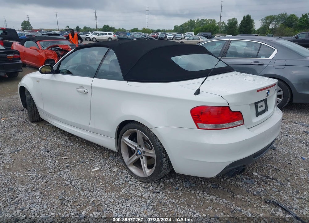 2009 BMW 135I VIN: WBAUN93549VK40986