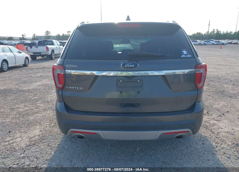 2017 FORD EXPLORER LIMITED VIN: 1FM5K7F82HGC46889