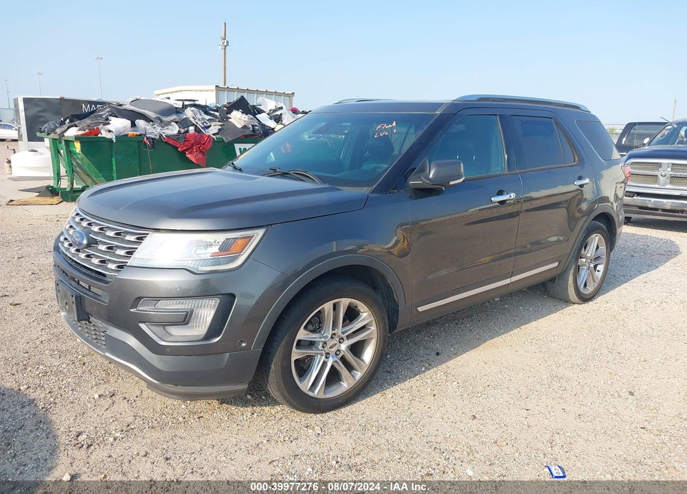 2017 FORD EXPLORER LIMITED VIN: 1FM5K7F82HGC46889