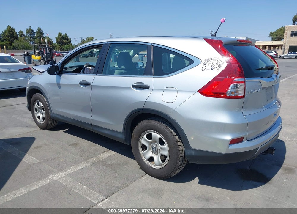 2015 HONDA CR-V LX VIN: 3CZRM3H34FG713722