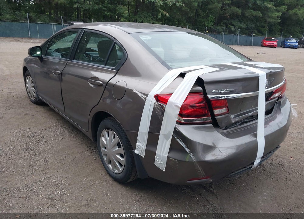2013 HONDA CIVIC LX VIN: 2HGFB2F5XDH574594