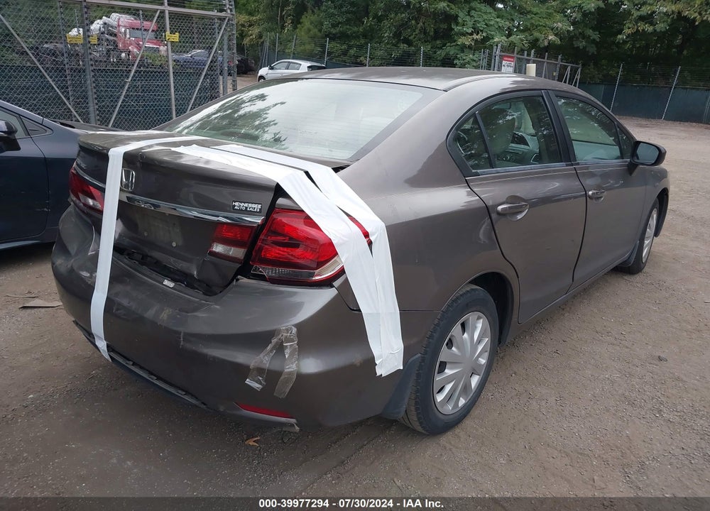 2013 HONDA CIVIC LX VIN: 2HGFB2F5XDH574594
