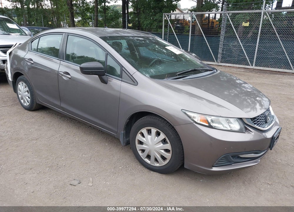 2013 HONDA CIVIC LX VIN: 2HGFB2F5XDH574594