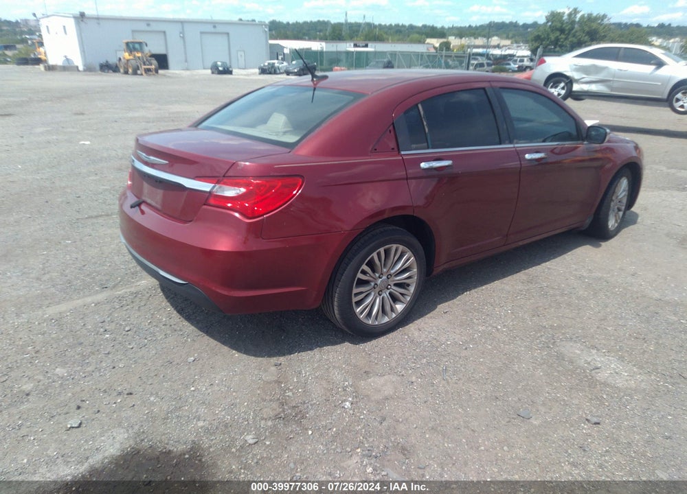 2012 CHRYSLER 200 LIMITED VIN: 1C3CCBCG2CN108818