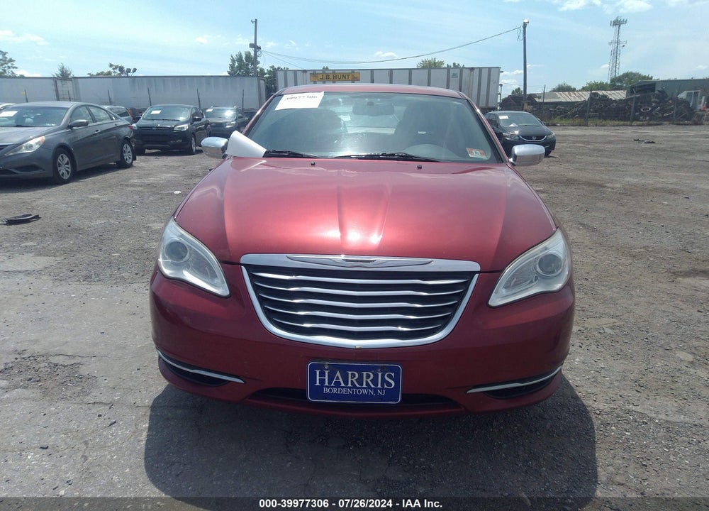2012 CHRYSLER 200 LIMITED VIN: 1C3CCBCG2CN108818