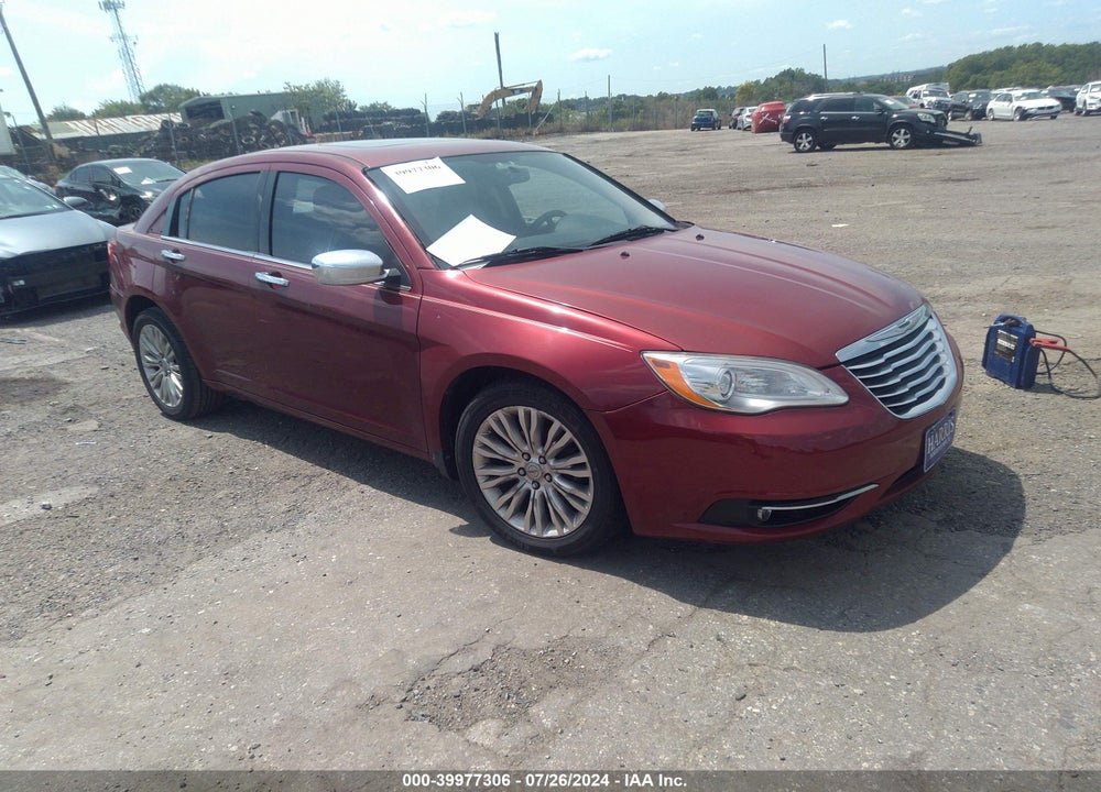 2012 CHRYSLER 200 LIMITED VIN: 1C3CCBCG2CN108818