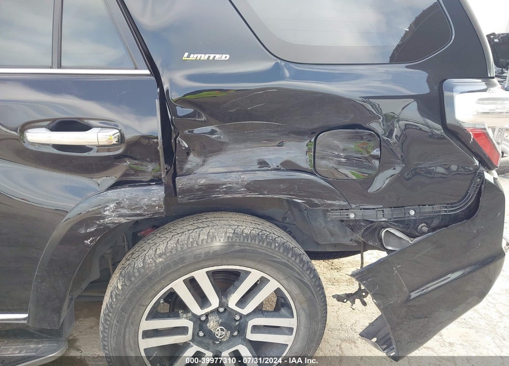2021 TOYOTA 4RUNNER LIMITED VIN: JTEKU5JR3M5873799