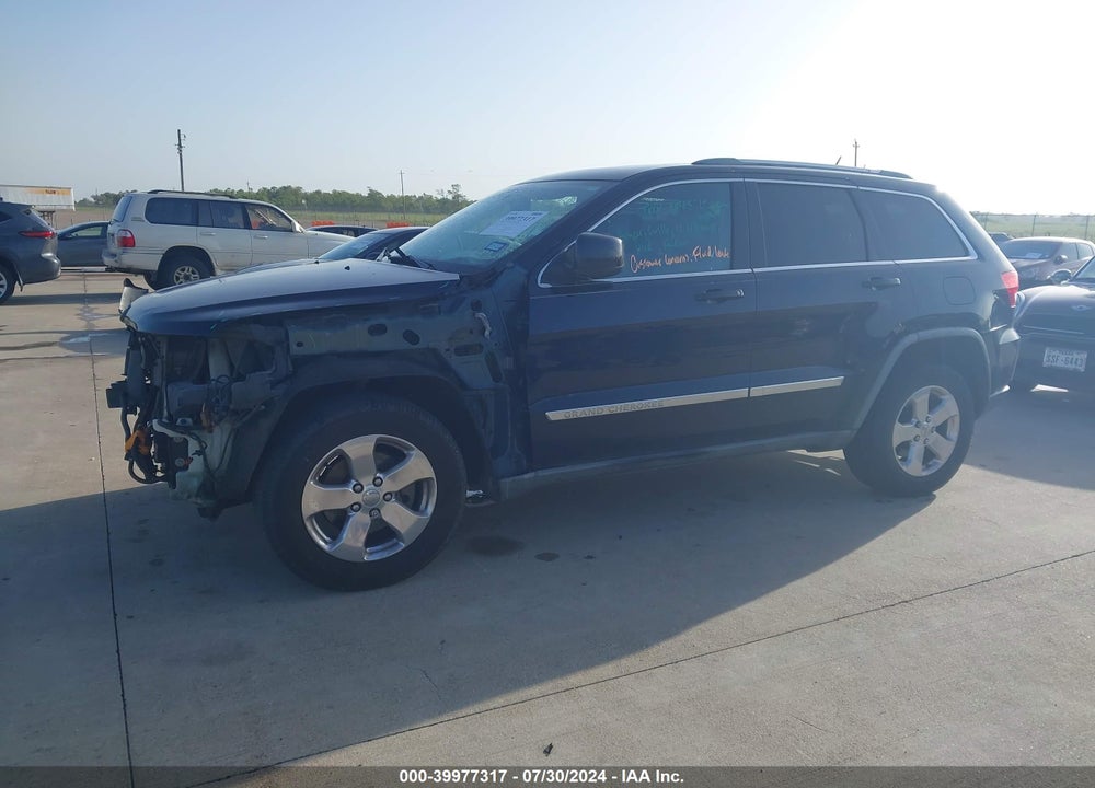2012 CHEROKEE JEEP GRAND  LAREDO VIN: 1C4RJEAG6CC206455