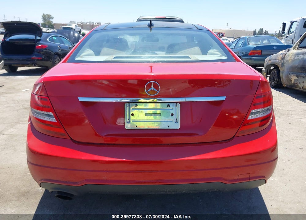 2012 MERCEDES-BENZ C 250 VIN: WDDGJ4HB1CF847559