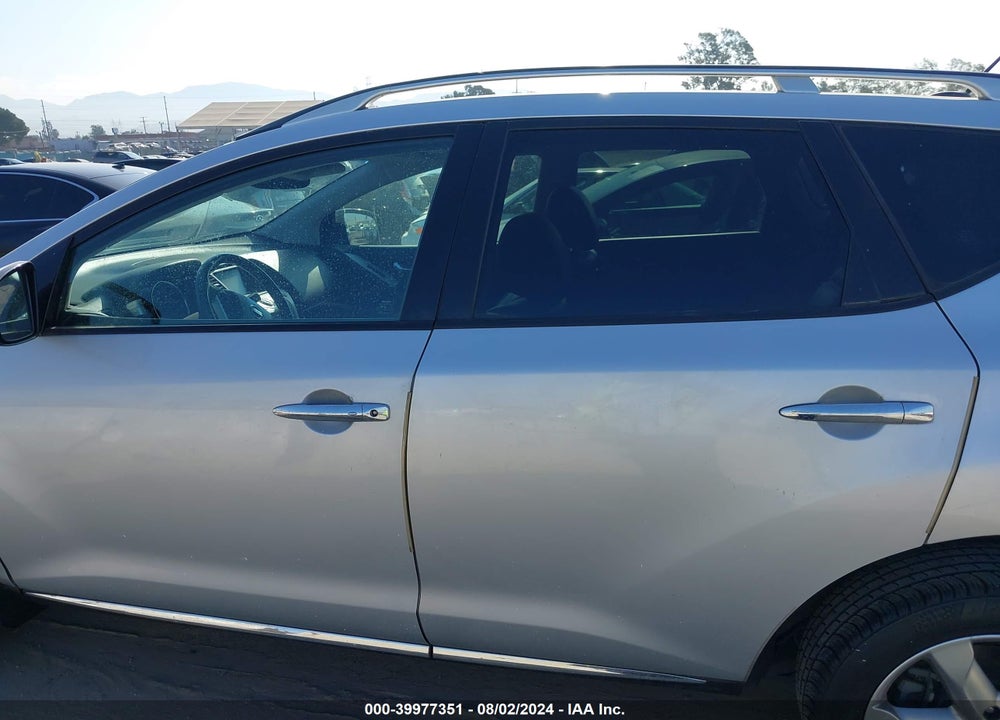 2009 NISSAN MURANO SL VIN: JN8AZ18U29W104043