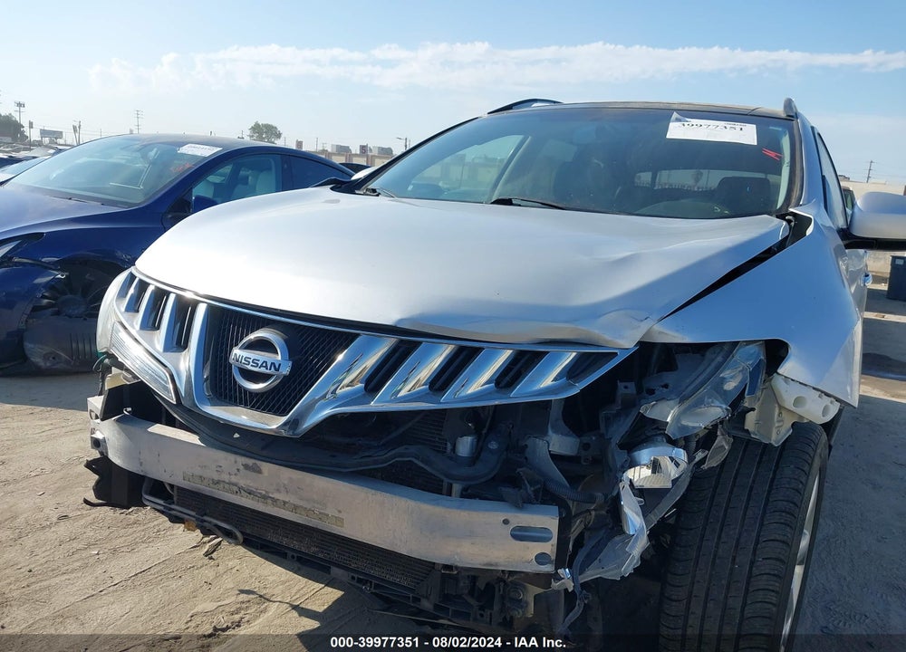 2009 NISSAN MURANO SL VIN: JN8AZ18U29W104043
