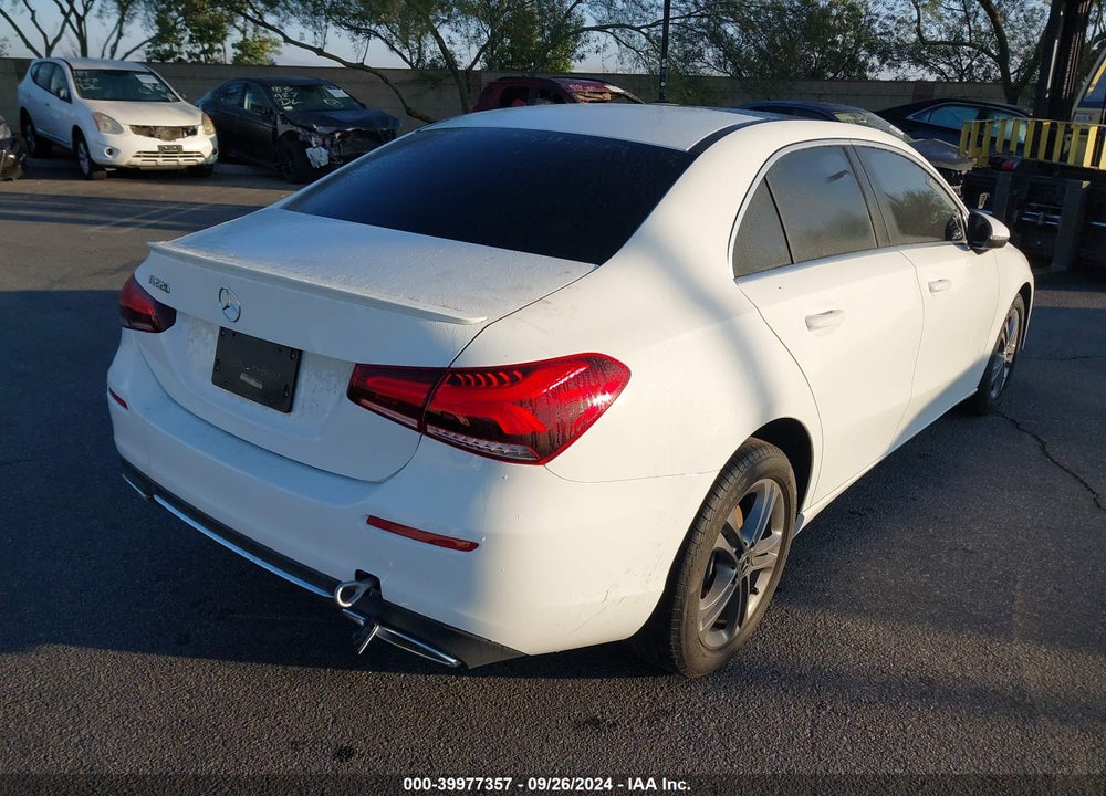 2020 MERCEDES-BENZ A 220 VIN: W1K3G4EB6LJ216949