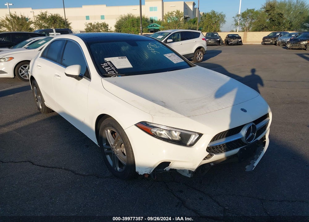 2020 MERCEDES-BENZ A 220 VIN: W1K3G4EB6LJ216949