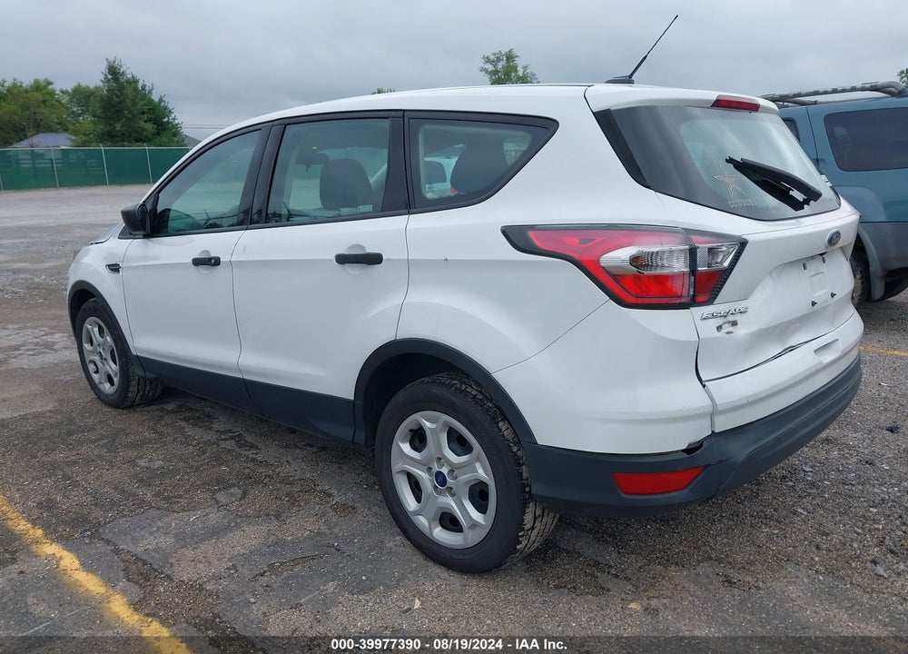 2017 FORD ESCAPE S VIN: 1FMCU0F7XHUA07401
