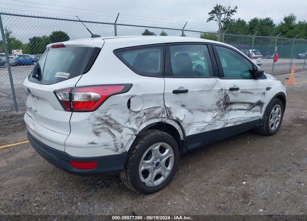 2017 FORD ESCAPE S VIN: 1FMCU0F7XHUA07401