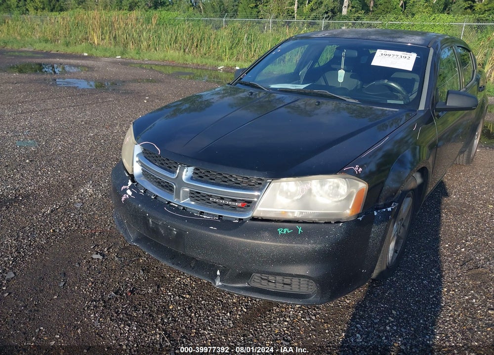 2012 DODGE AVENGER SE VIN: 1C3CDZAB0CN270072